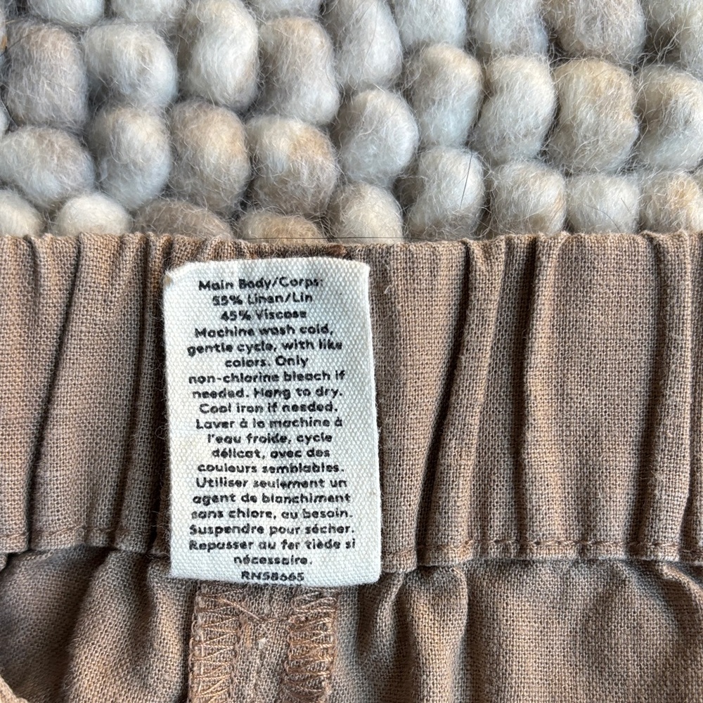 Women's Brown Wide-Leg Pants - Picture 3 of 8